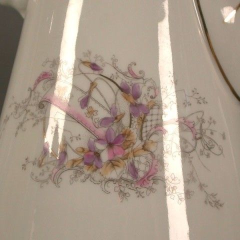 Art Nouveau Porcelain Coffee Service. Kpm Germany. 1900   1910. photo vinterior