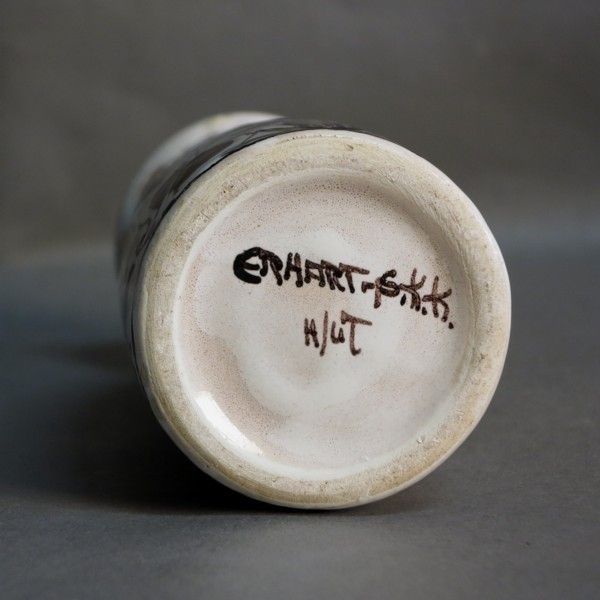 Ceramic Vase. Elio Schiavon. Erhart S.K.K. Italy. 1950   1955 photo Home Decor