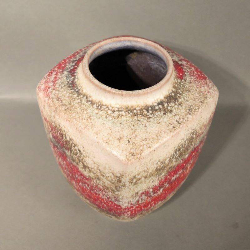 Ceramic Vase Of The Karlsruhe Majolika By F. Glatzle. 1978 photo for sale