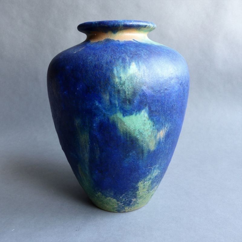 Ceramic Vase From The Karlsruher Majolika. 1950   1959 photo furniture