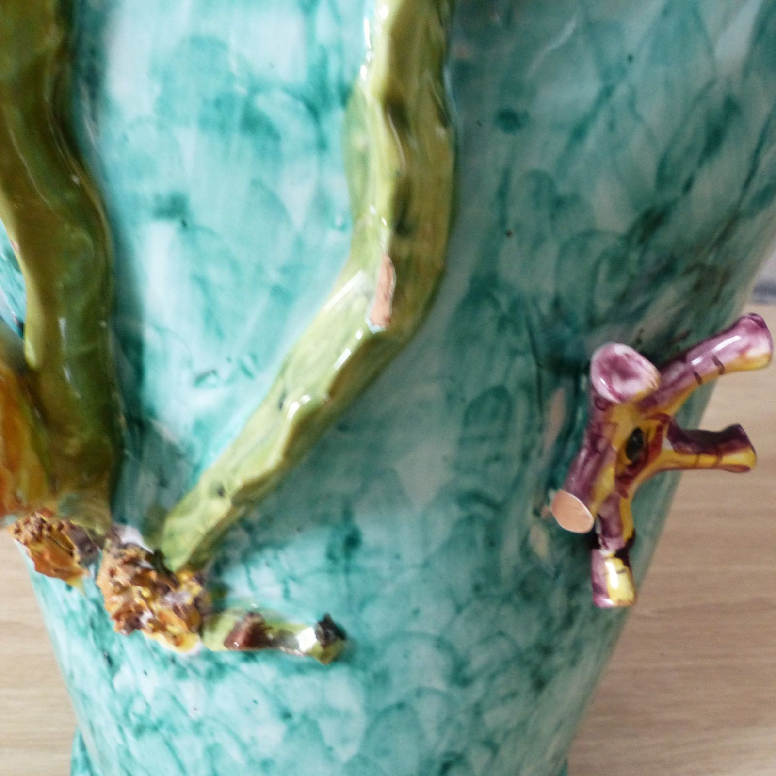 photo vintage Ceramic Vase From Vietri Scotto. Italy 1950   1959.