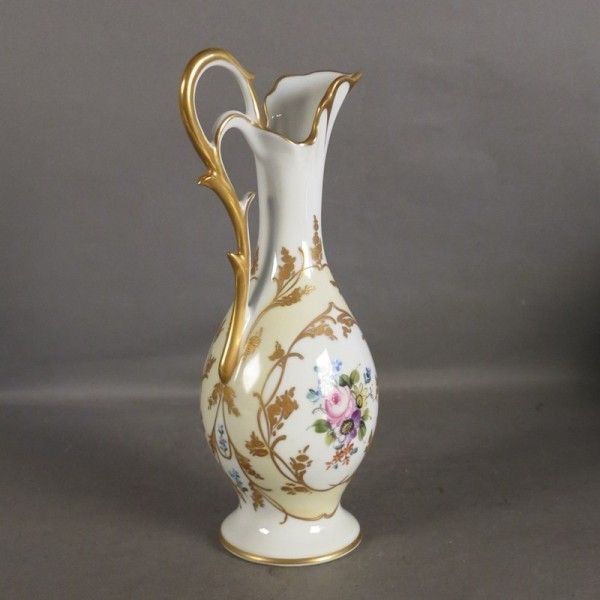 Porcelain Vase From Limoges 1960   1970 photo Home Decor