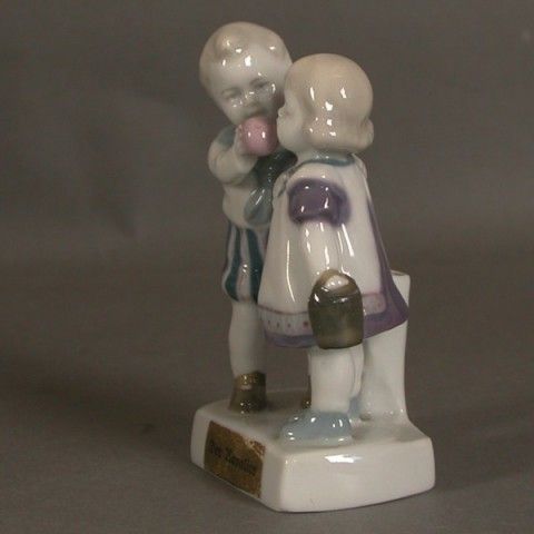Art Nouveau. Porcelain Figurine. The Cavalier. 1900   1920. photo vintage