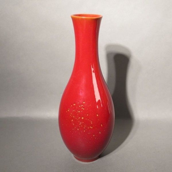 Ceramic Bottle Vase From The Karlsruhe Majolika By F. Glatzle. 1956   1962 photo for sale