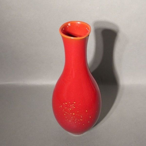 Ceramic Bottle Vase From The Karlsruhe Majolika By F. Glatzle. 1956   1962 photo 172.0
