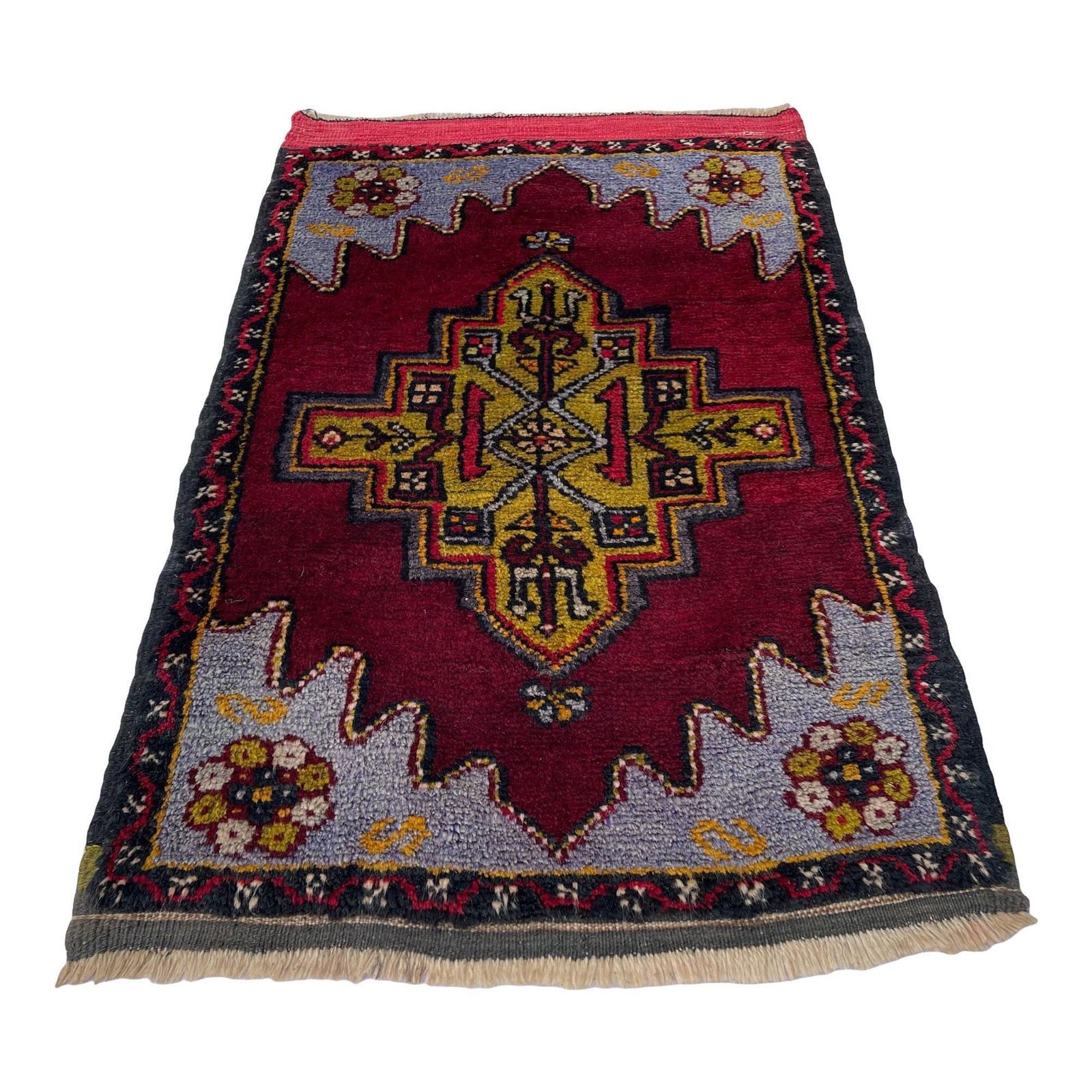 Traditional Turkish Anatolian Rug , Vintage Anatolian Turkish Rug