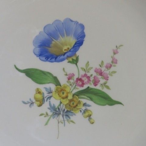 Meissen Porcelain Collector Plate  Germany 1950   1955 photo furniture