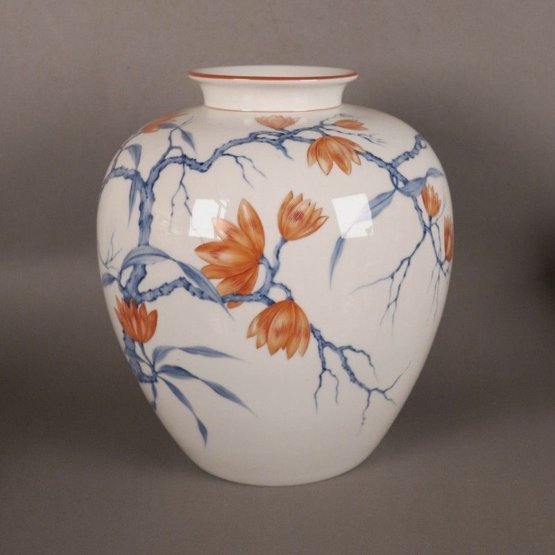 Porcelain Vase By Reuter For The Kunstabteilung Rosenthal. 1900   1920 photo vintage