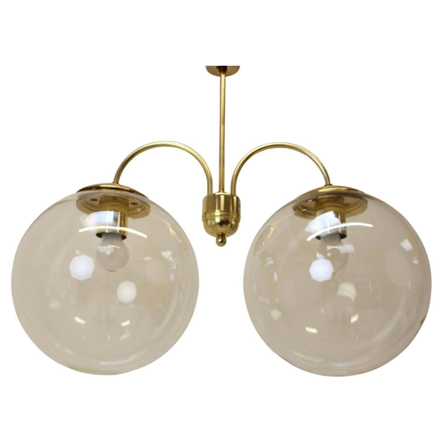 Mid Century Chandelier Kamenicky Senov, 1970's
