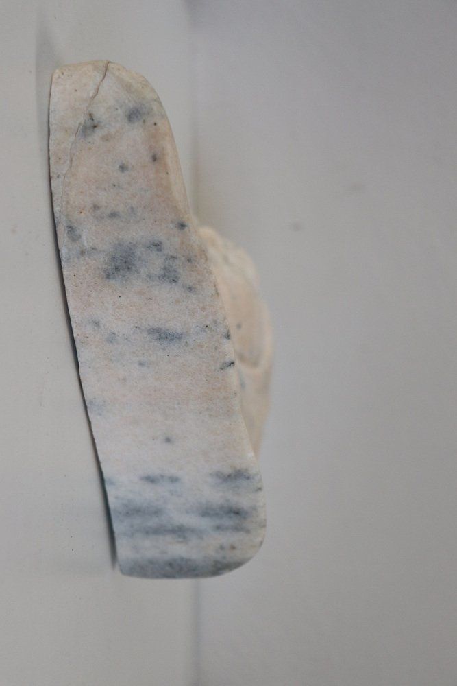Art Deco Portugese Sculpture In Pink Marble, 1920s photo vinterior