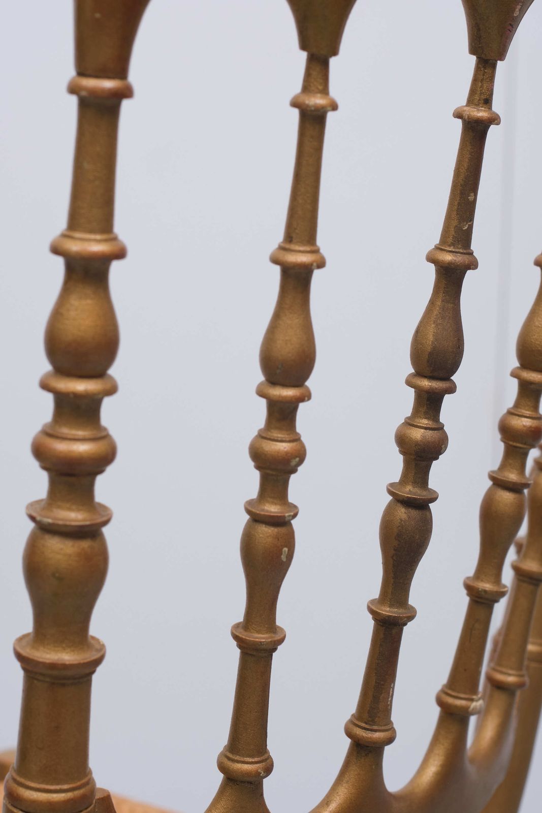 Chiavari Chair 1950s Italy, Olive Wood photo for sale