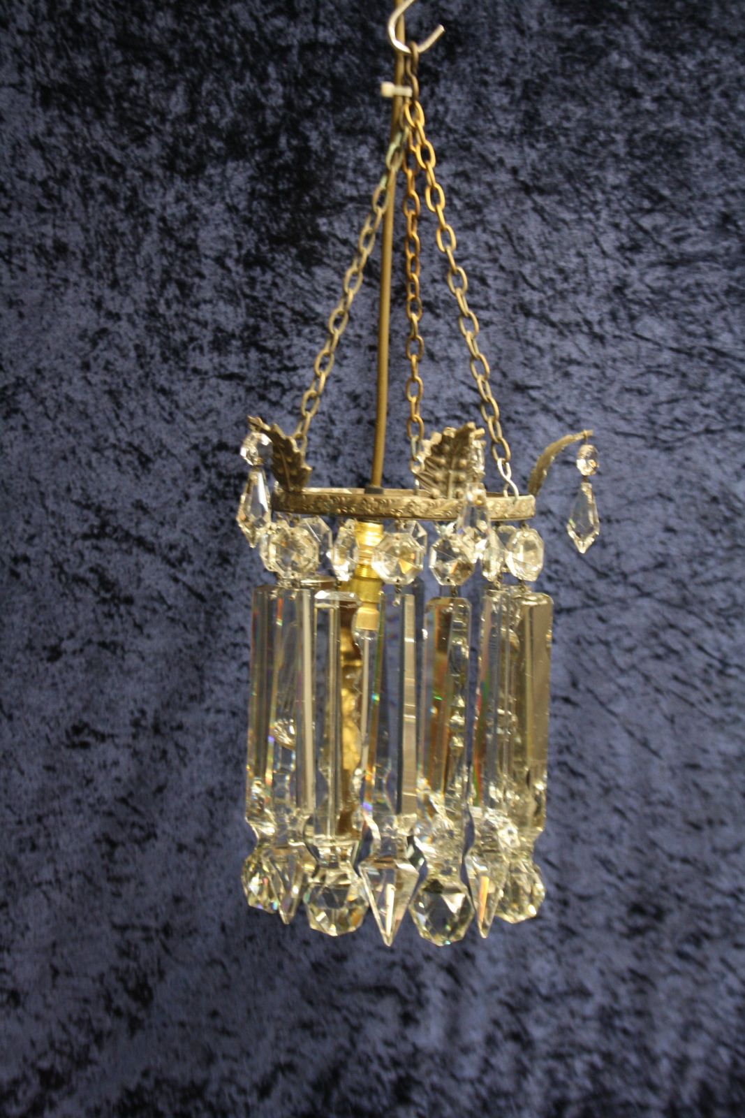 Early 20th Century Chandelier With Large Lustres photo buy