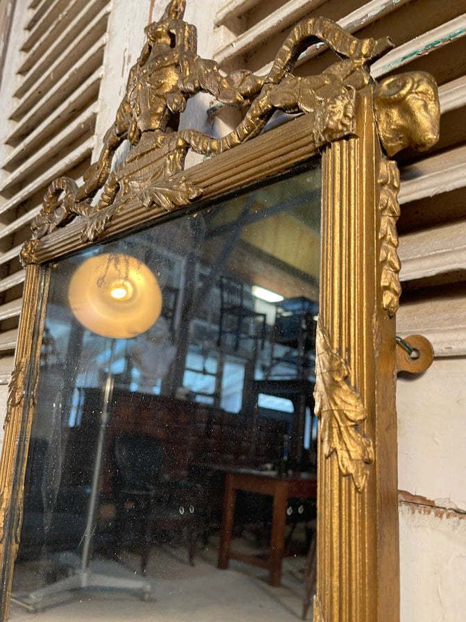 Antique Georgian Gilt Wood Regency Pier Mirror Circa 1770 photo buy
