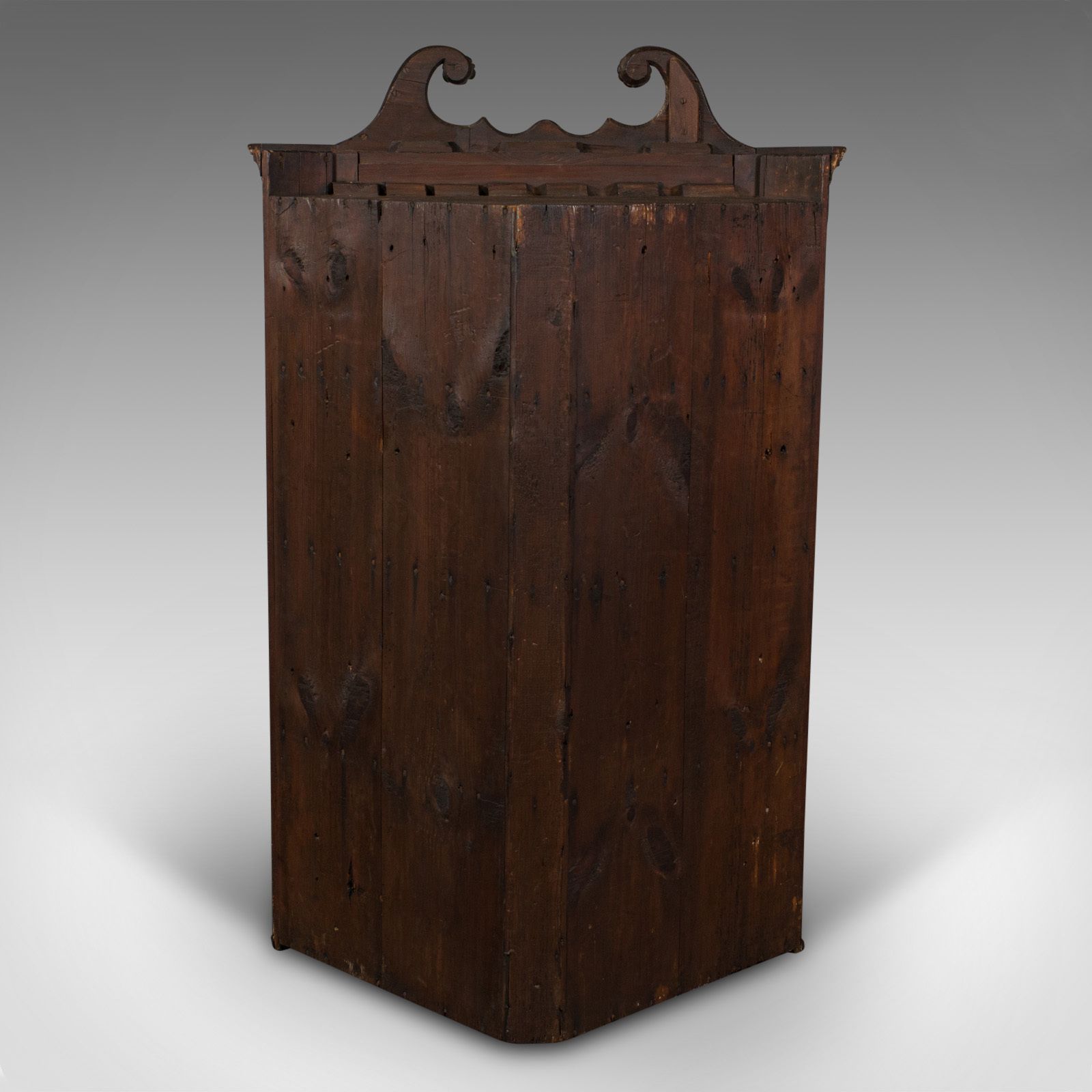 Antique Corner Cabinet, English, Flame Mahogany, C.1760 photo buy
