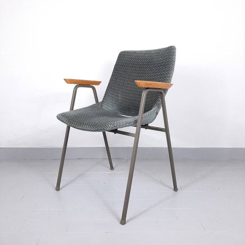 1 Of 4 Mid Century Original Vintage Chair Lupina From Niko Kralj For Stol Kamnik 1970s Retro Lounge Chair Office Chair