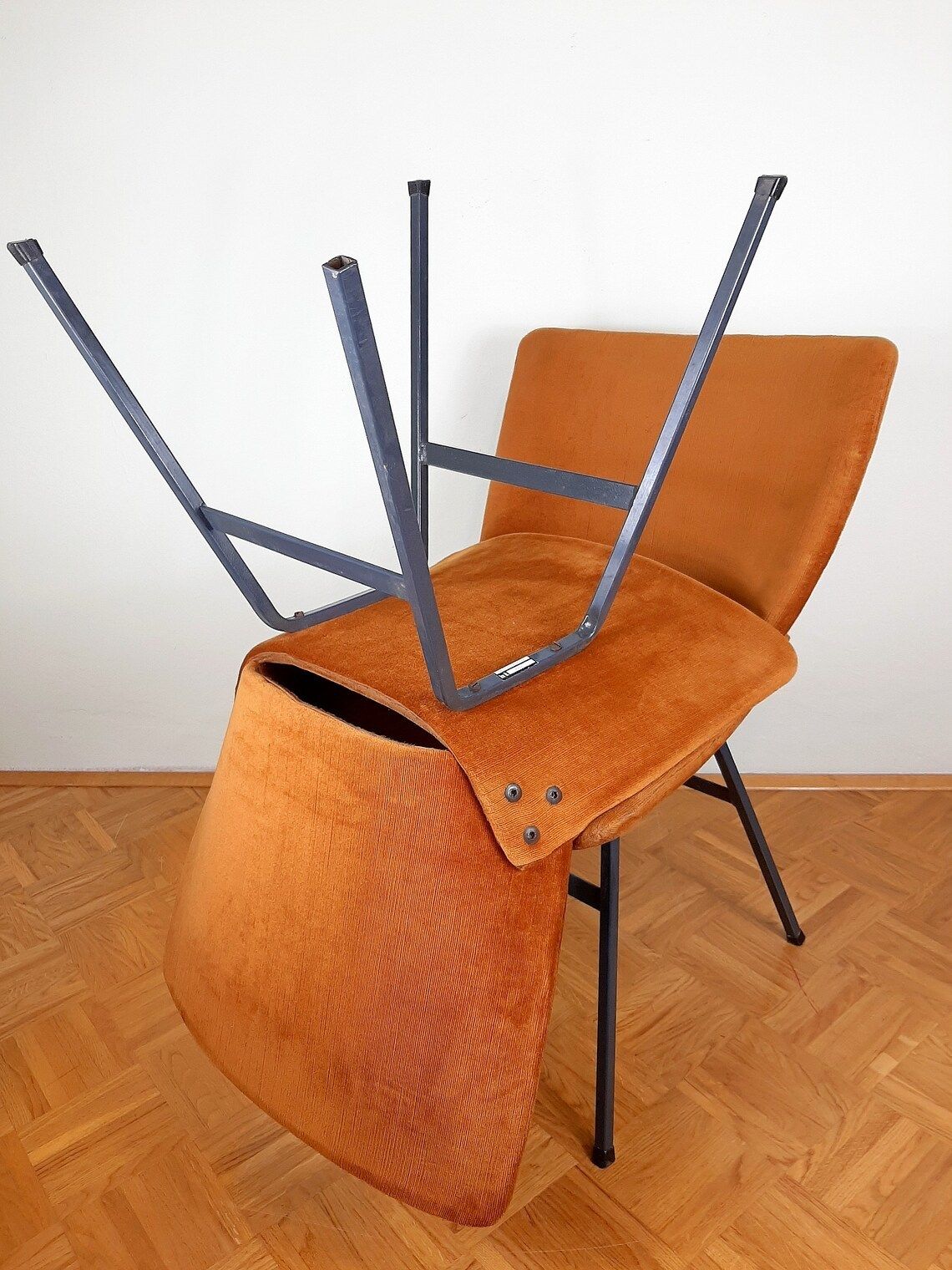 photo for sale Mid Century Original Vintage Chair Lupina From Niko Kralj For Stol Kamnik 1960s Retro Lounge Chair Office Chair Ginger