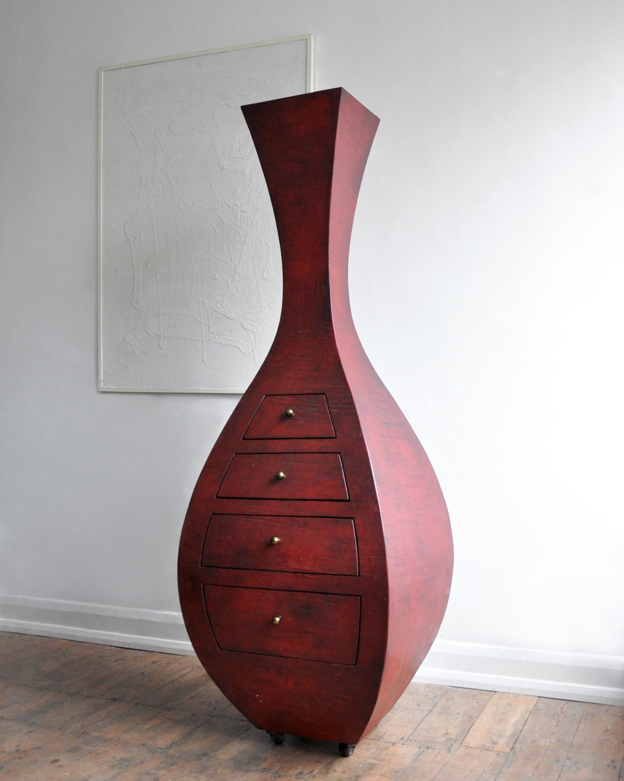 Postmodern / Rare Richard Snyder Chest Of Drawers / Cabinet