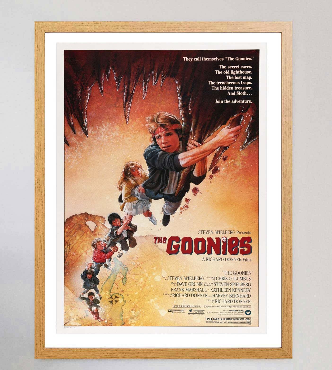 The Goonies Original Vintage Poster photo Art