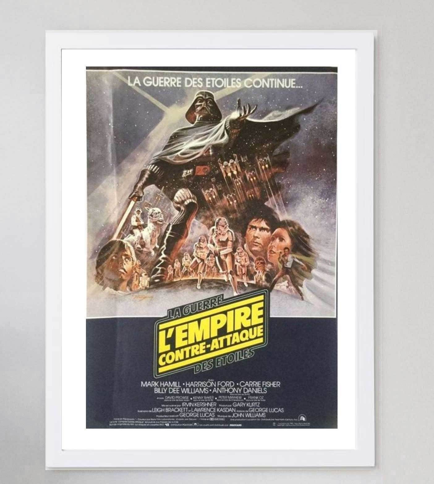 Star Wars The Empire Strikes Back (French) Original Vintage Poster photo for sale
