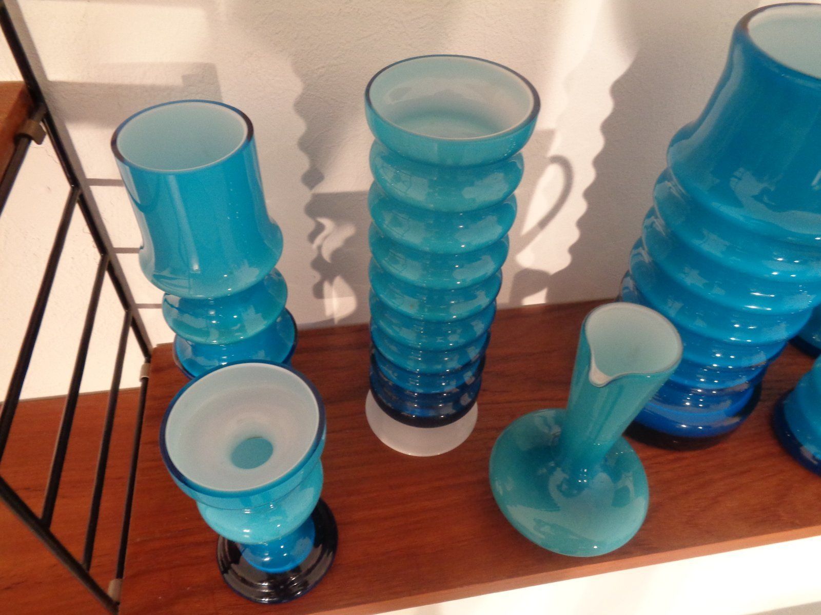 German Glass Vases By Karl Friedrich, 1960s, Set Of 11 photo buy