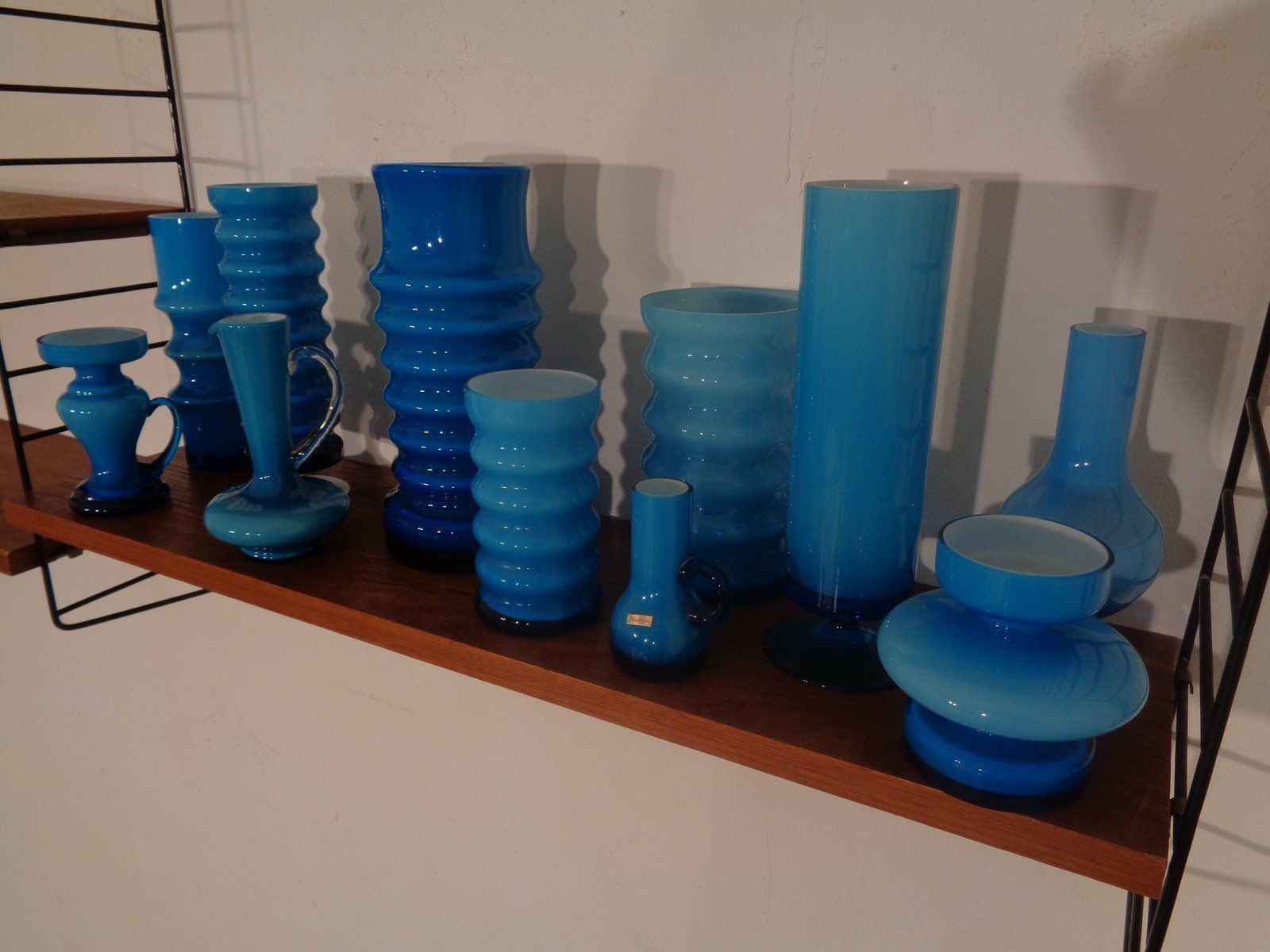 photo for sale German Glass Vases By Karl Friedrich, 1960s, Set Of 11