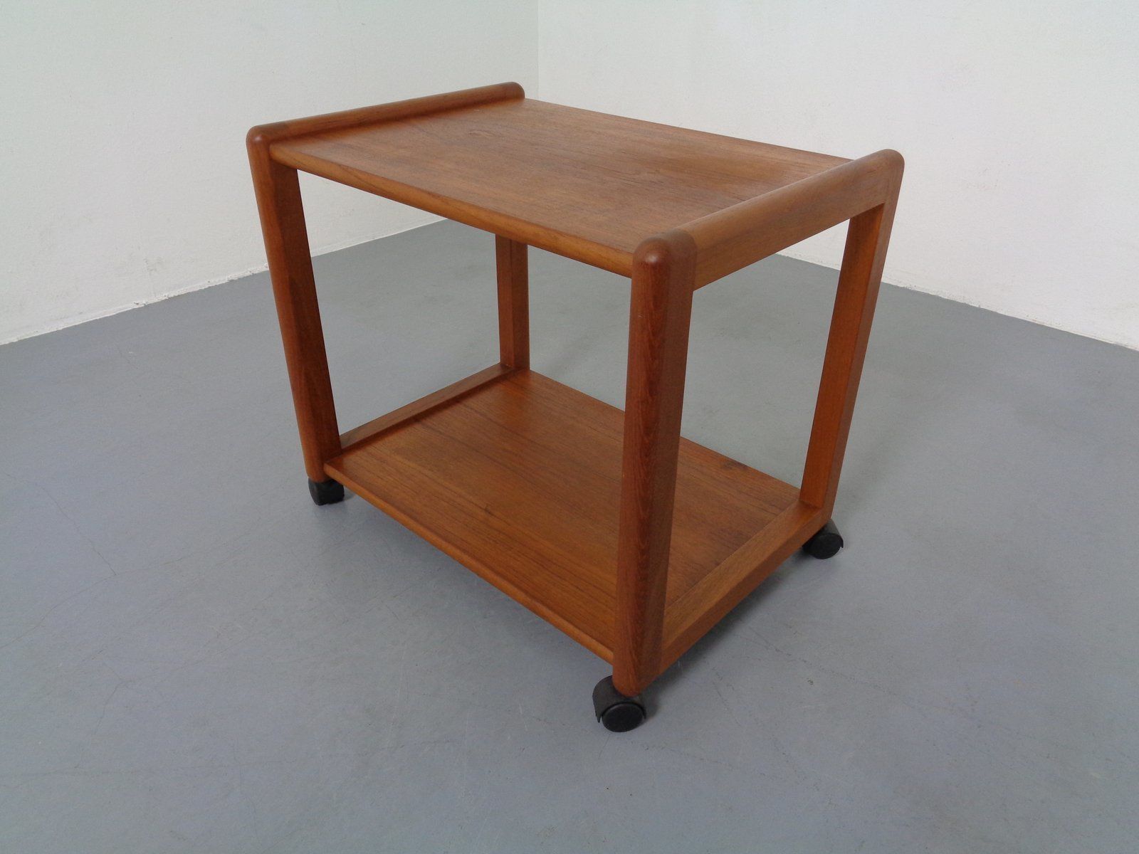 Mid Century Teak Trolley By Aksel Kjersgaard For Odder Møbler, 1960s photo vinterior