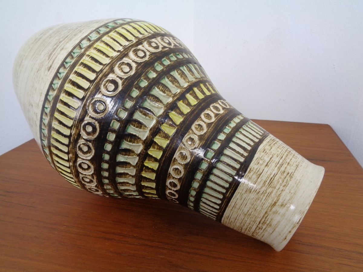 photo for sale Fat Lava Ceramic Vase From Jasba, 1970s