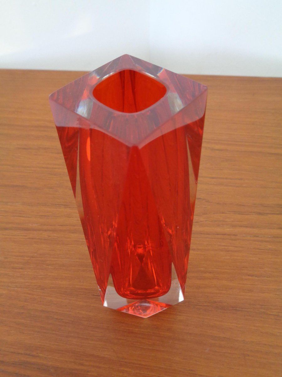 Home Decor Vintage Italian Murano Glass Vase, 1960s photo