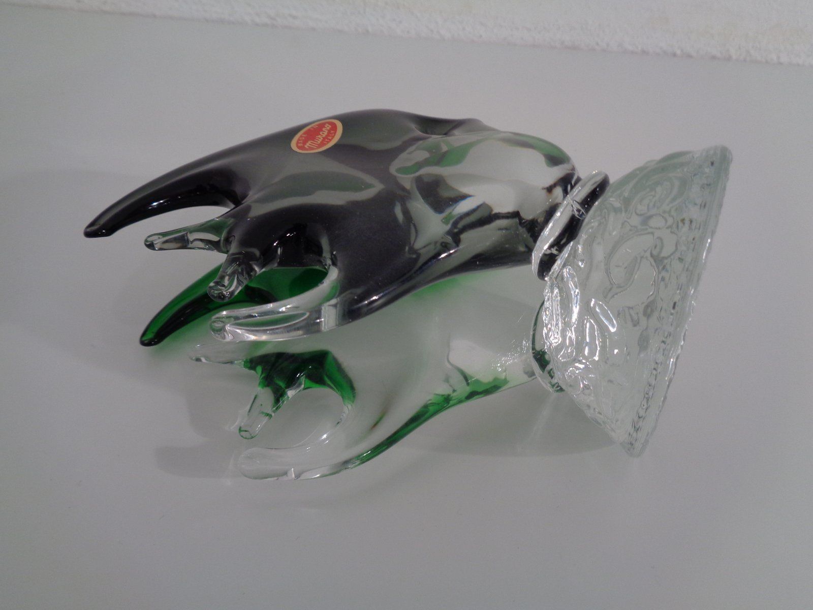 Italian Sommerso Murano Glass Fish, 1970s photo furniture