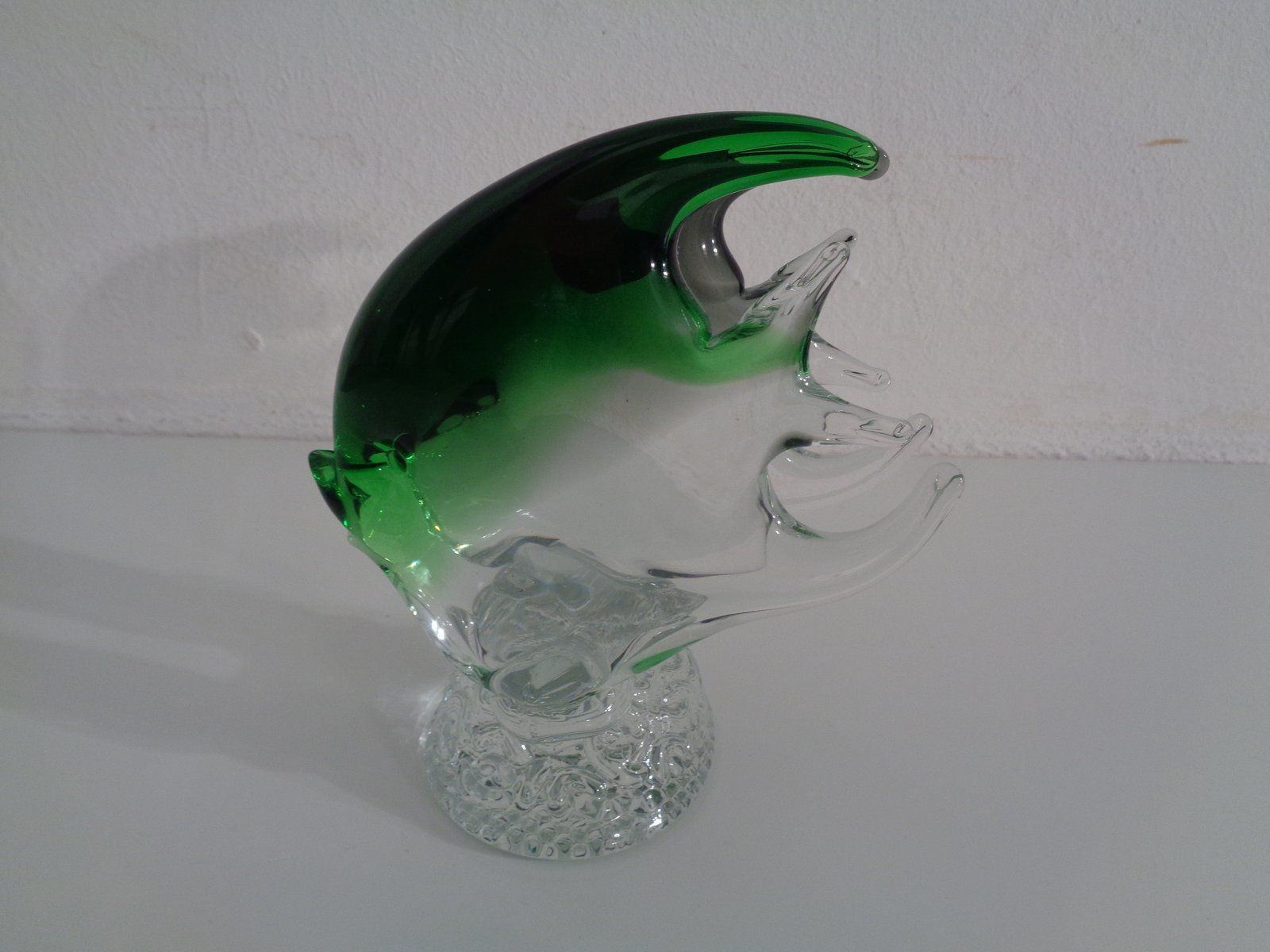 Art Italian Sommerso Murano Glass Fish, 1970s photo