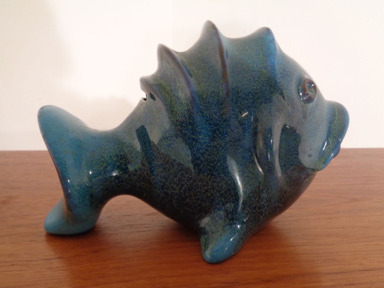 Ceramic Fish Money Box, 1970s, Vintage photo 168.0
