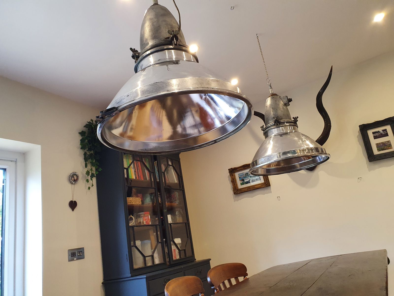 Industrial Pendant Lights C1940 (Price Each)