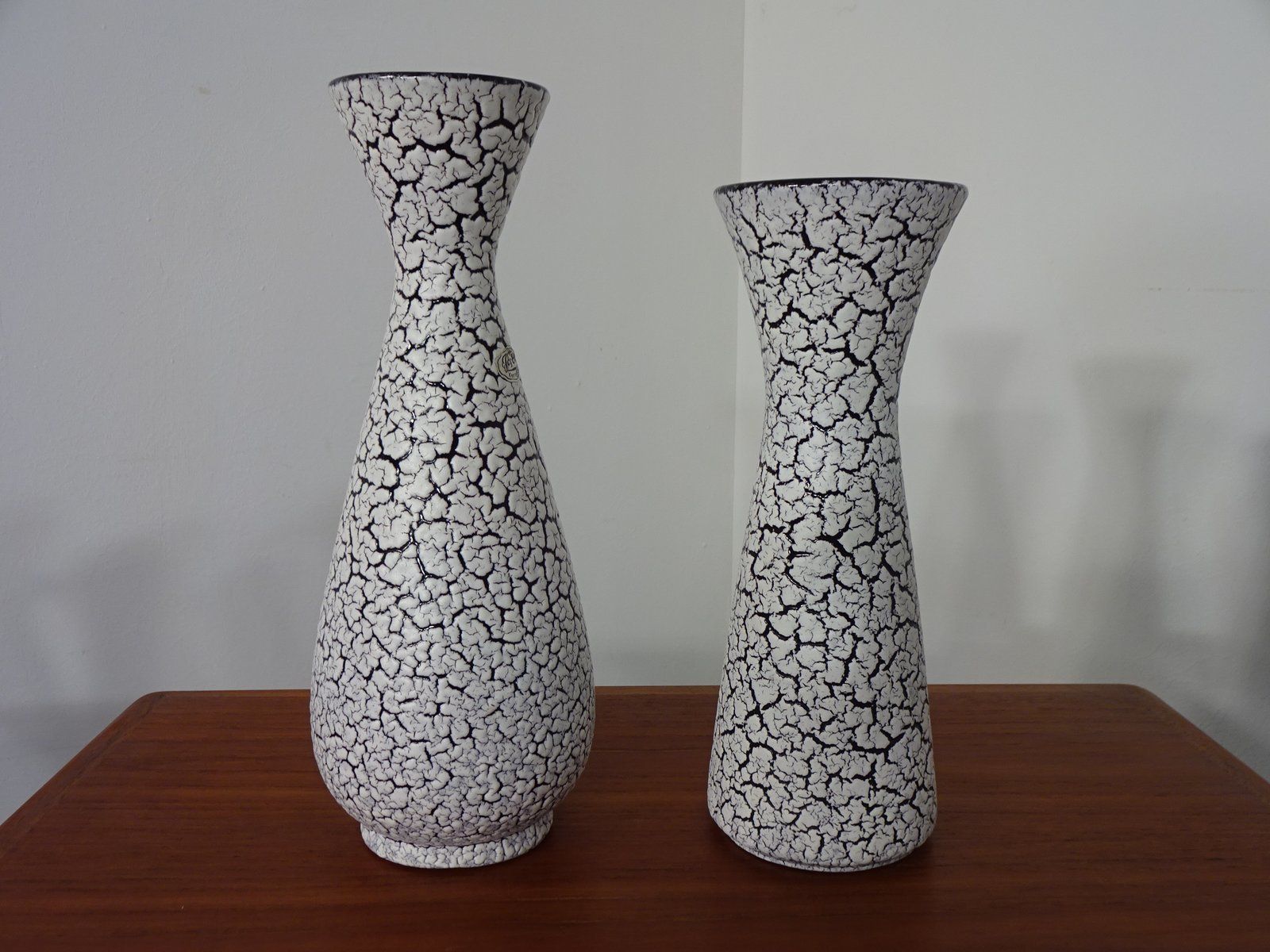 Ceramic Model Cortina Vases From Jasba, 1950s, Set Of 5 photo 244.0