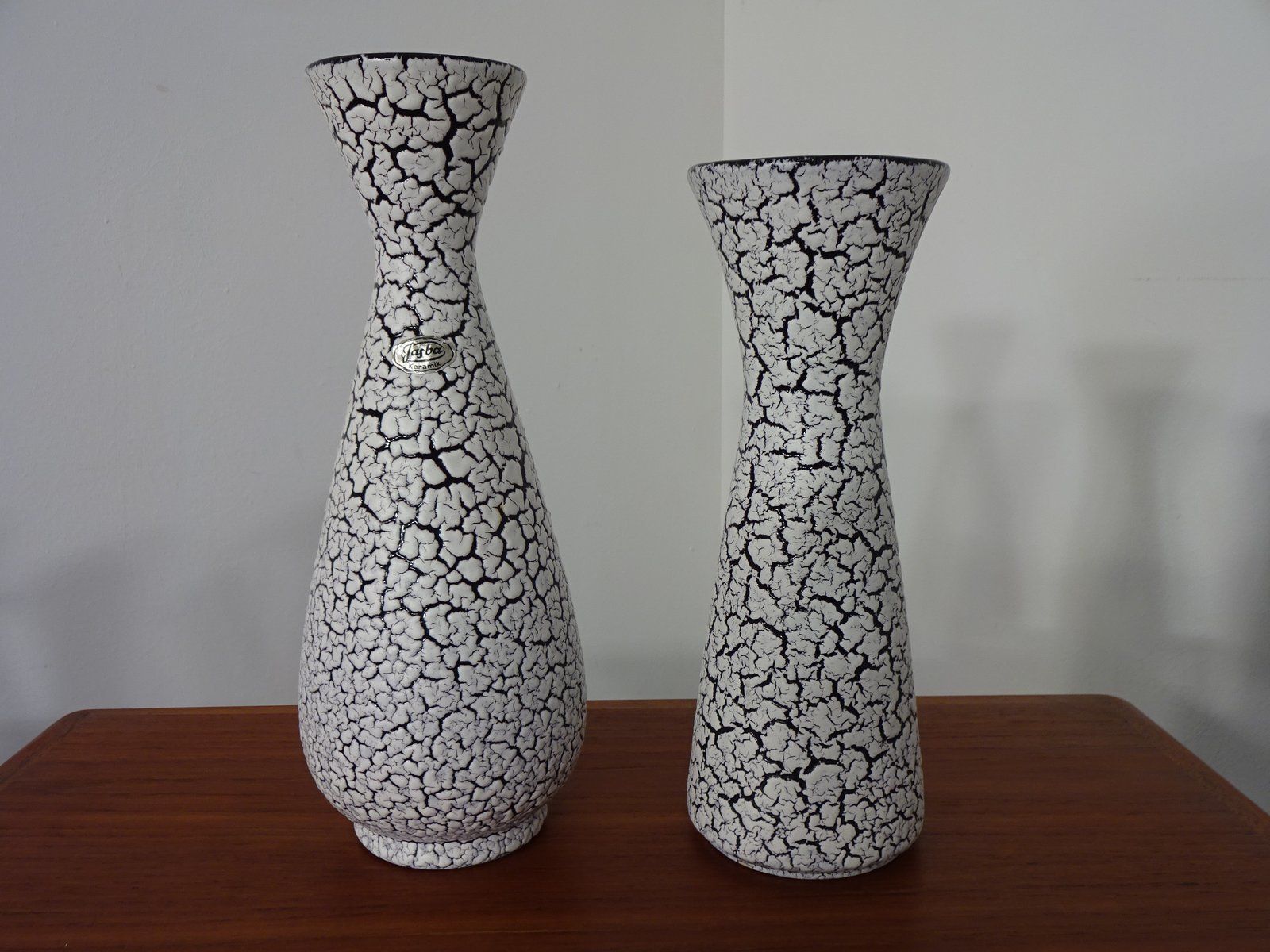 Ceramic Model Cortina Vases From Jasba, 1950s, Set Of 5 photo vinterior