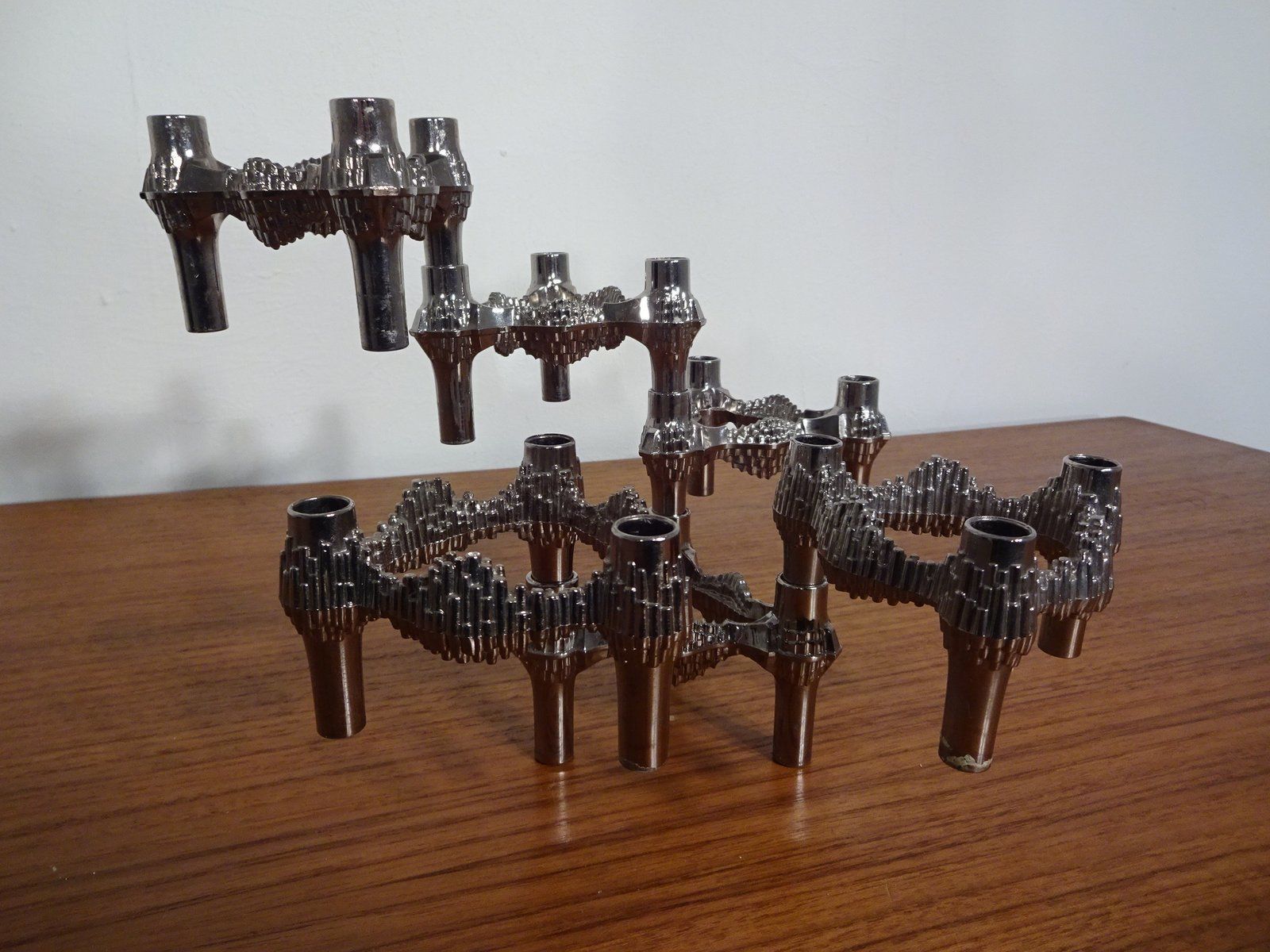 photo furniture Candleholders By Ceasar Stoffi & Fritz Nagel For Bmf 1960s Set Of 6