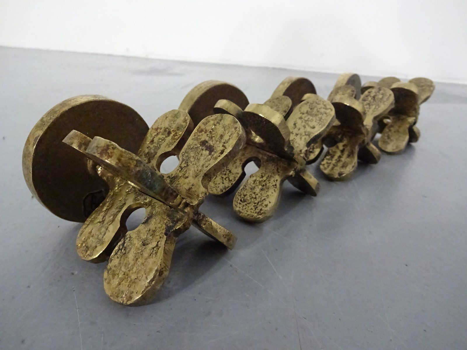 photo furniture Italian Brutalist Candle Holders By Guiseppe Gallo For Gallo 1960s Set Of 2