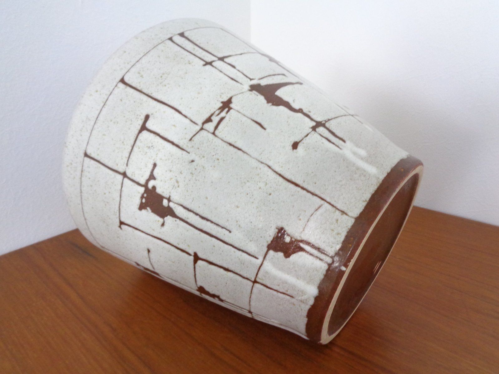 photo furniture Large Lava Ceramic Cachepot, 1970s