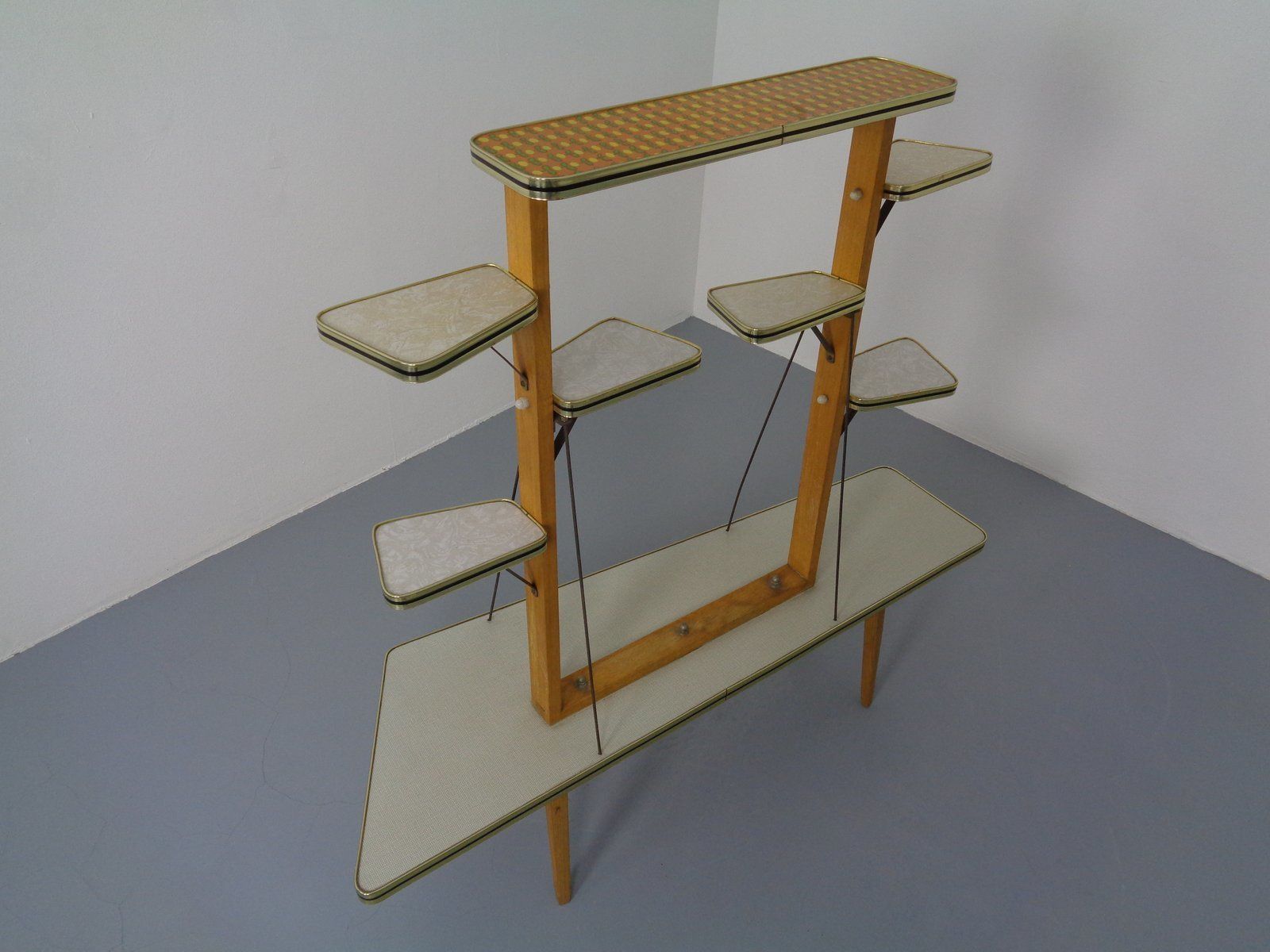 Large German Flower Table, 1960s photo buy