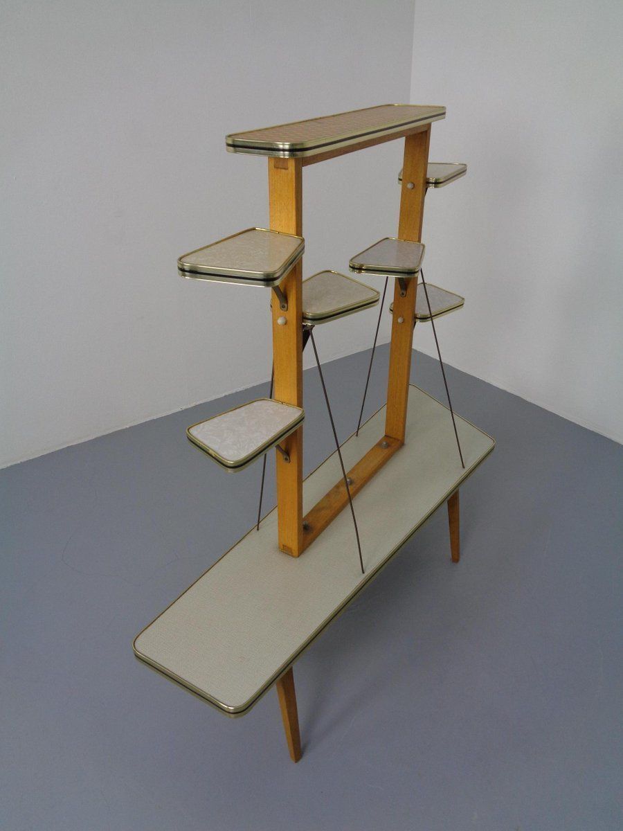 photo furniture Large German Flower Table, 1960s