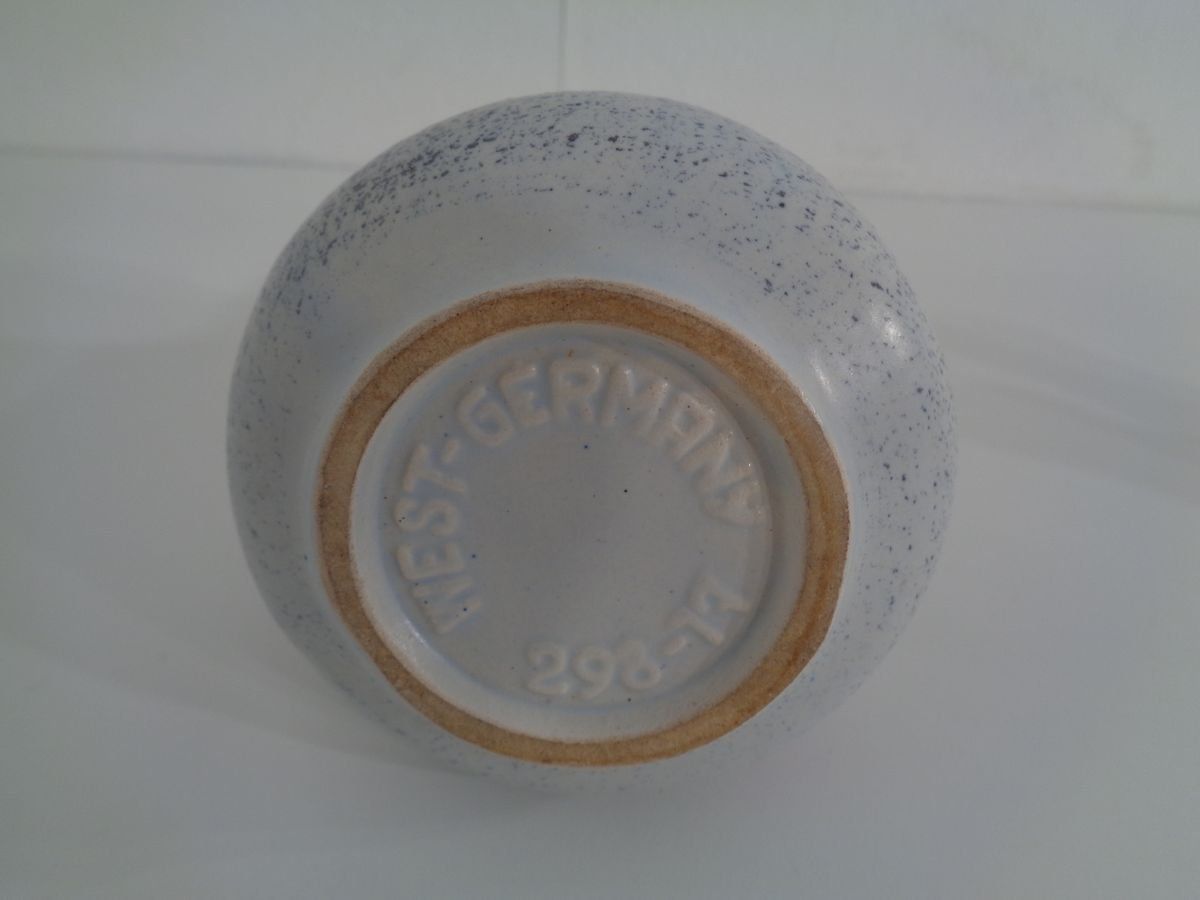 Home Decor Ceramic Vases & Bowl By Bodo Mans For Bay Keramik, 1950s, Set Of 3 photo