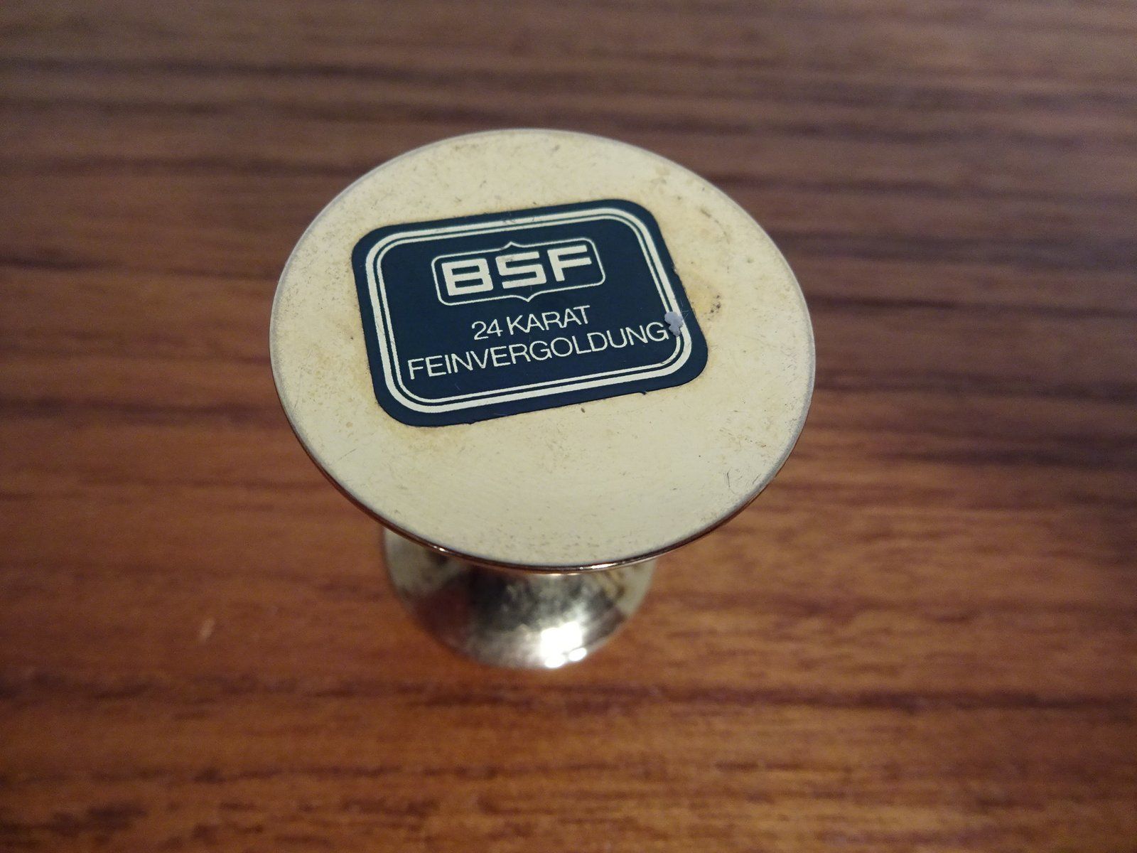 Gold Plated Candle Holders From Bsf, 1960s, Set Of 6 photo buy