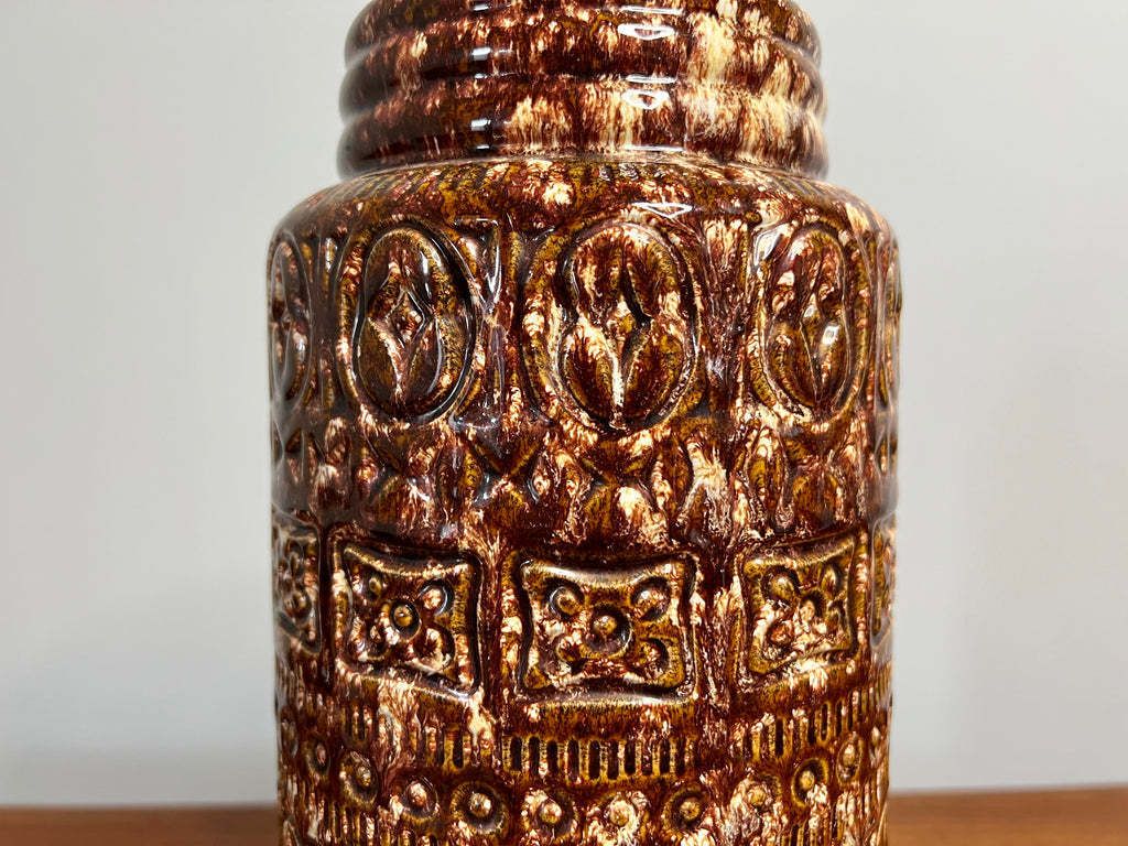 A Trio Of 1970's West German Vases photo Home Decor