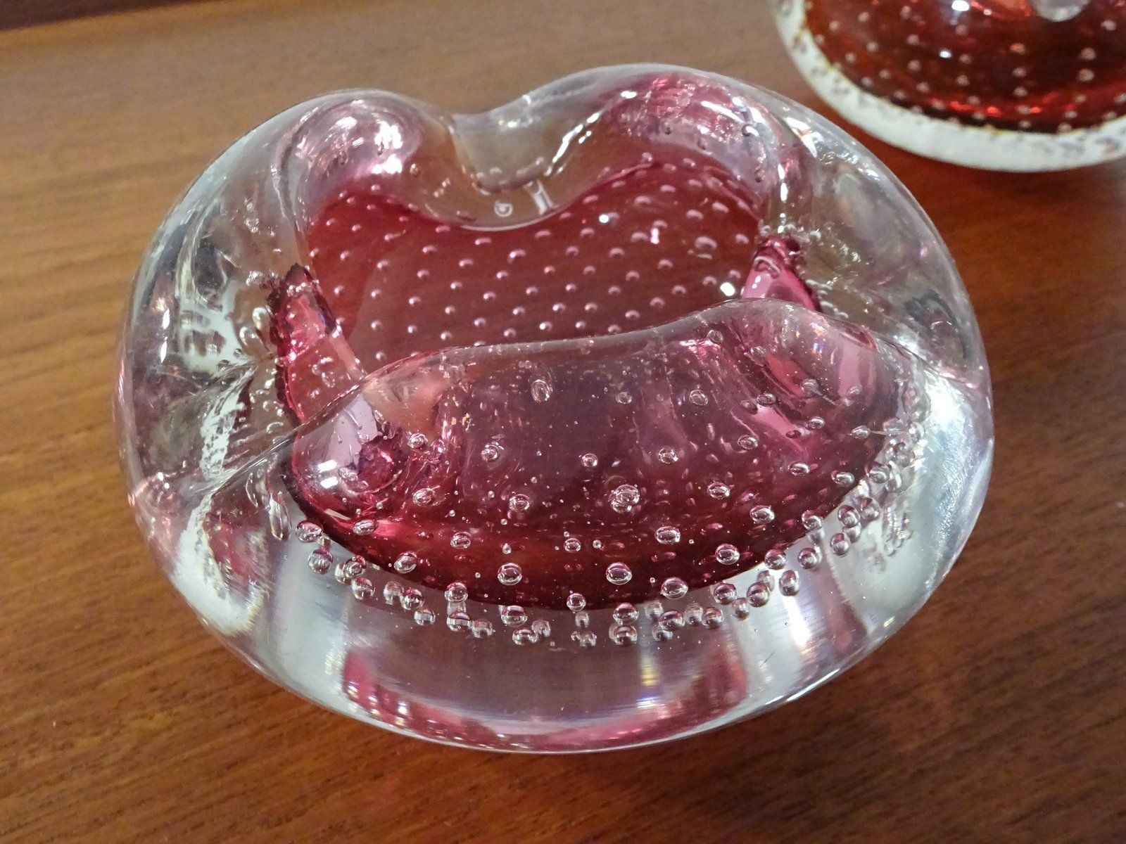 Italian Murano Glass Ashtrays, 1960s, Set Of 2 photo 252.0