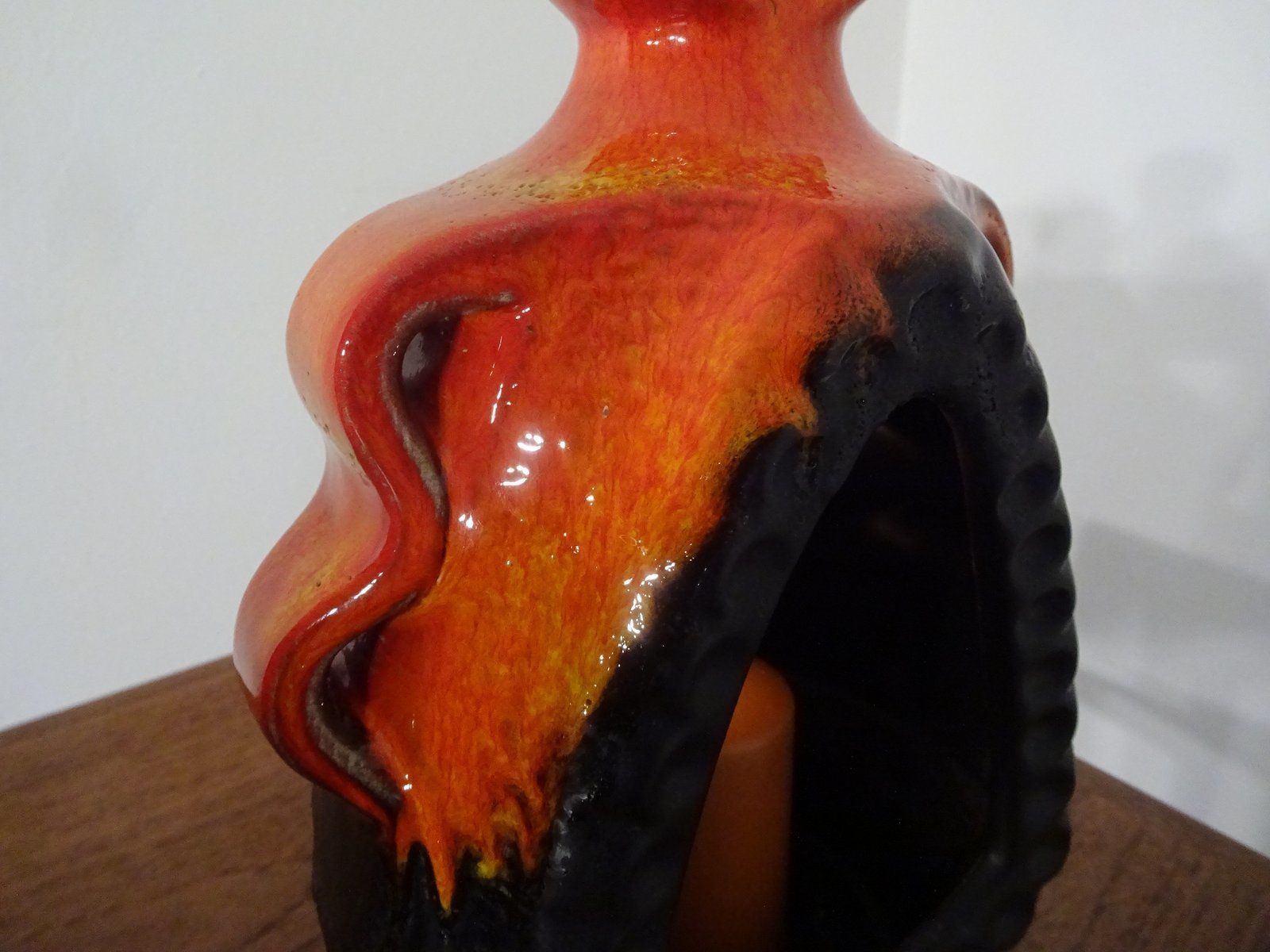 photo for sale Ceramic Candle Holders From Bay Keramik, 1970s, Set Of 2