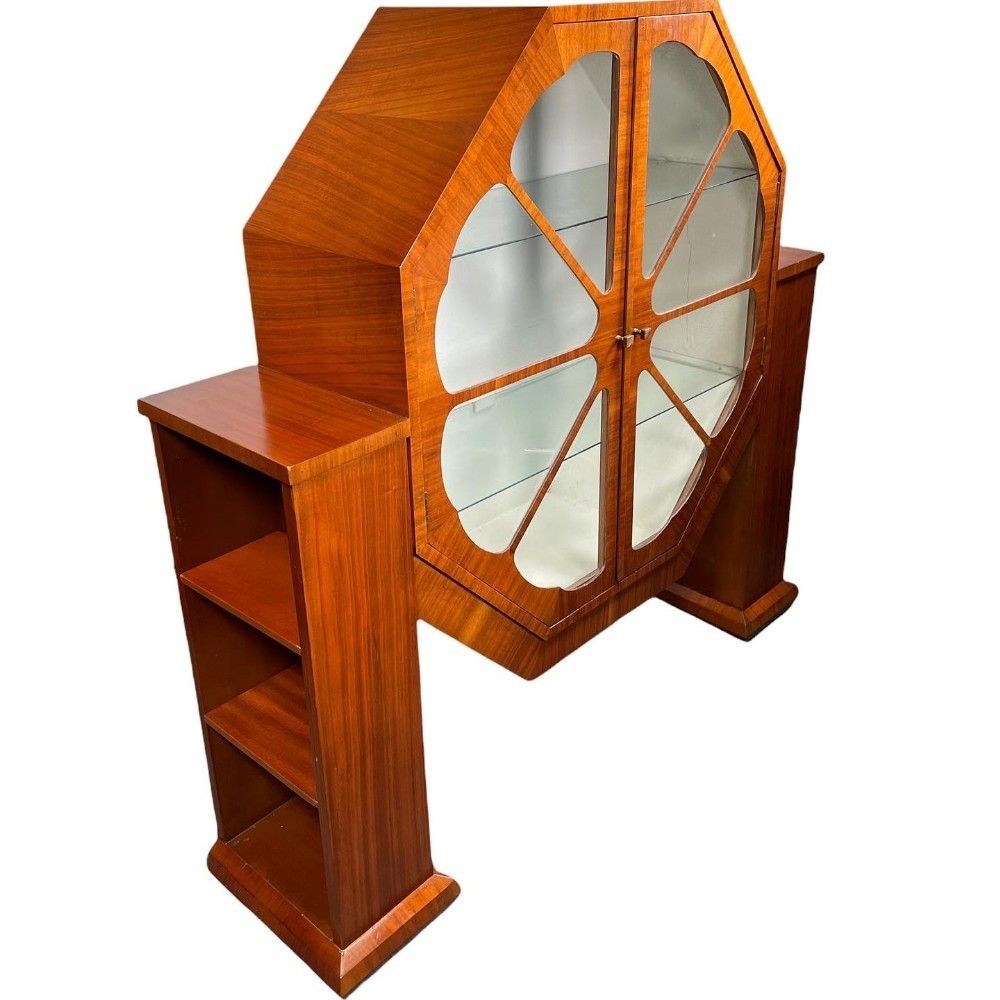 Art Deco Display Cabinet, 1930s photo vinterior
