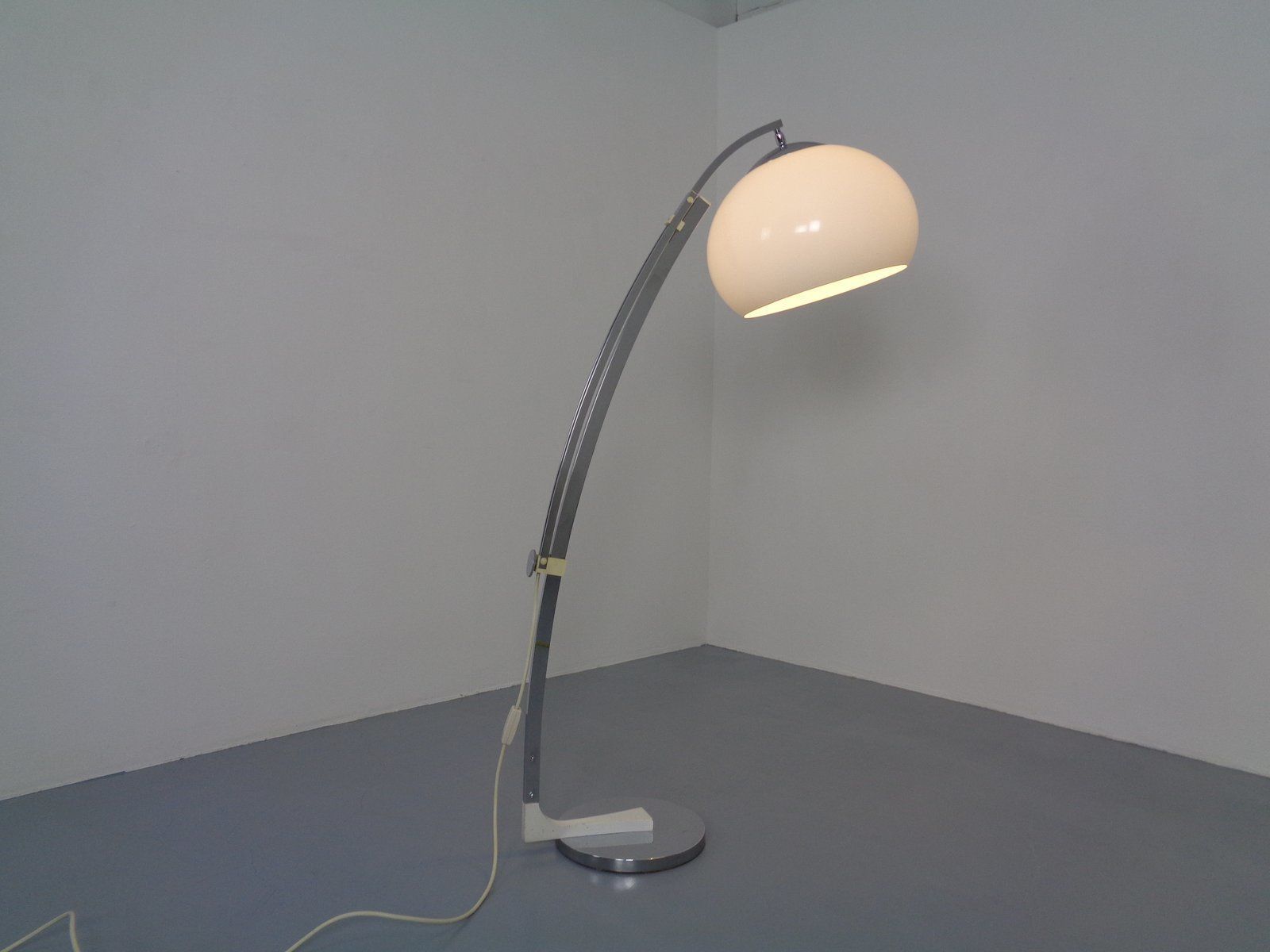 Large German Arc Lamp From Sölken Leuchten, 1960s photo 966.0
