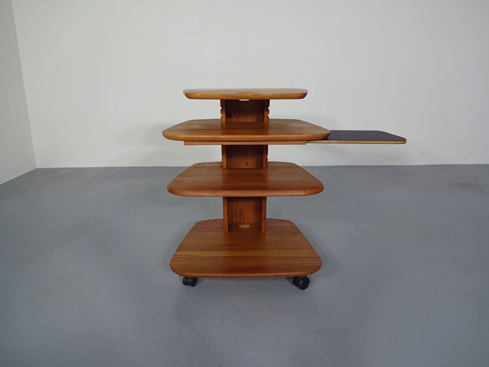 Tiered Console Table By Aksel Kjersgaard For Odder Adjustable, 1970s