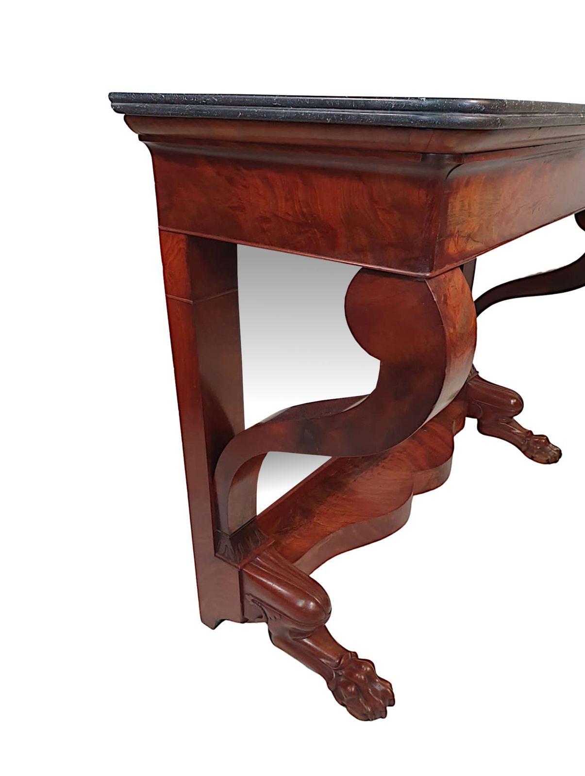 A Superb 19th Century Marble Top Console Table photo 3776.4013999999997