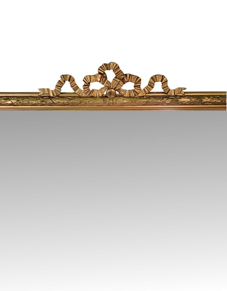 A Stunning 19th Century Large Giltwood Dressing Or Hall Mirror photo furniture