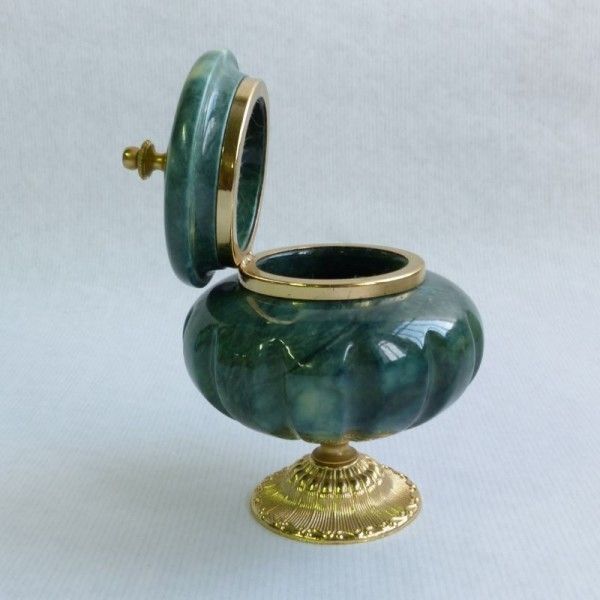 Vintage Table Ashtray With Metal Stand. Italy 1960   1970 photo furniture